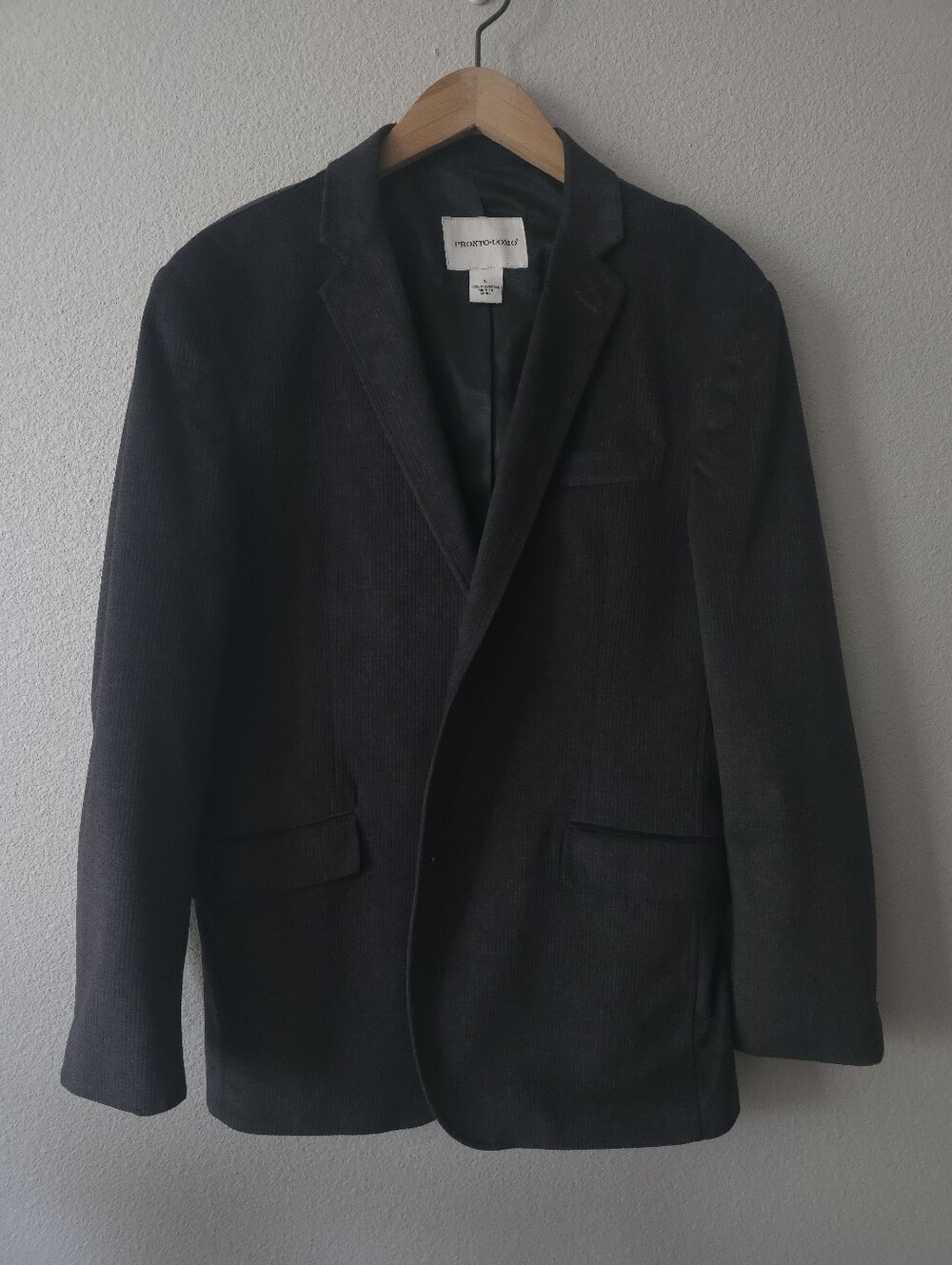 Pronto Uomo Sport Coat Mens Large Brown